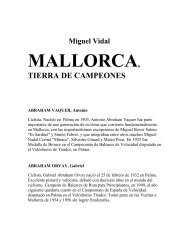 (\(a\) MALLORCA, TIERRA DE CAMPEONES) - miguel vidal