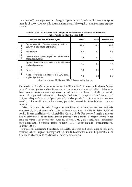 L'esclusione sociale in Lombardia - Eupolis Lombardia - Regione ...