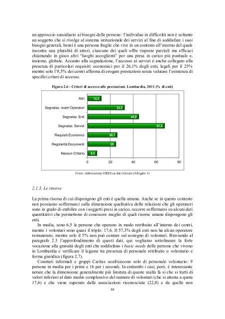 L'esclusione sociale in Lombardia - Eupolis Lombardia - Regione ...