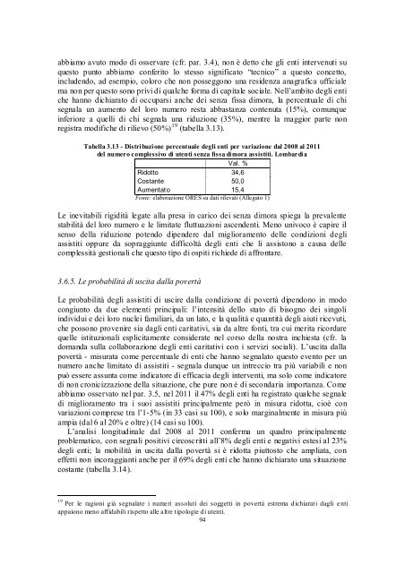 L'esclusione sociale in Lombardia - Eupolis Lombardia - Regione ...