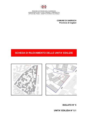 PPCS - All. D Schede Isolato 5 1-20 - Comune di Sarroch