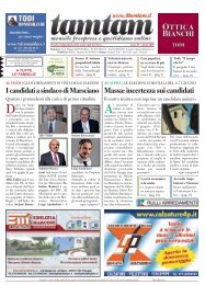 scarica il giornale in pdf - Tam Tam