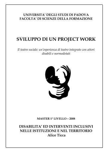 SVILUPPO DI UN PROJECT WORK - Disabilità e interventi inclusivi ...