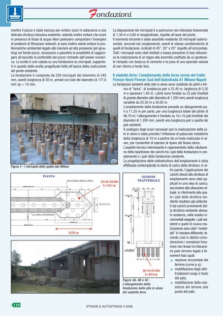 Le fondazioni dei viadotti autostradali - Spea Ingegneria Europea