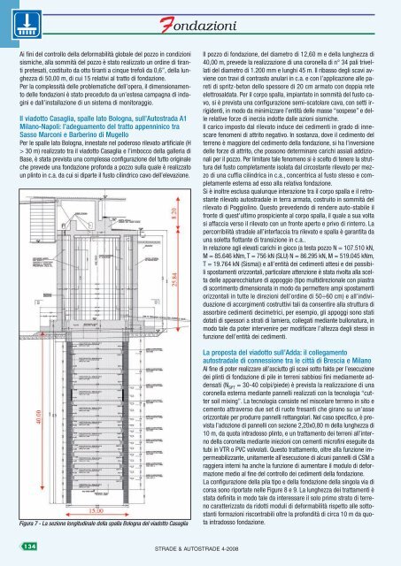 Le fondazioni dei viadotti autostradali - Spea Ingegneria Europea