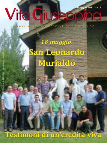 "Vita Giuseppina" di Maggio 2011 - Giuseppini del Murialdo