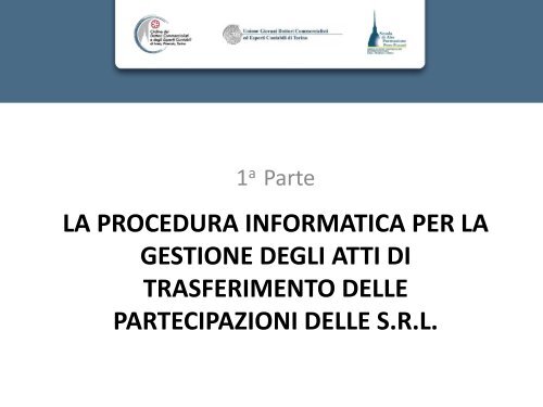 Slides - Ordine dei Dottori Commercialisti e degli Esperti Contabili di ...