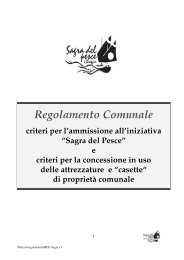 REG Sagra.pdf - Città di Chioggia