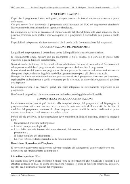 Dispense PLC (pdf) - Artiglio