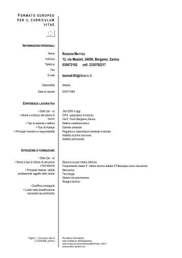 Narrative essay model