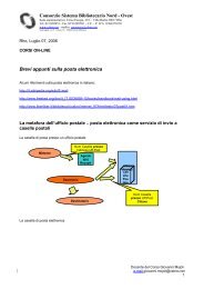 Formato Pdf - Consorzio Sistema Bibliotecario Nord Ovest