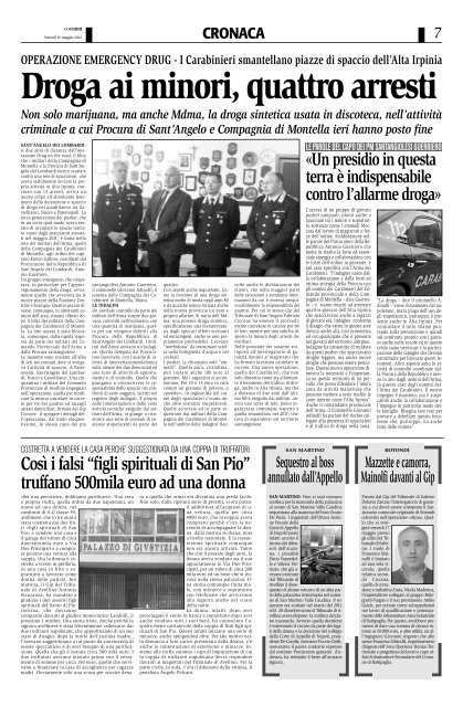 Edizione del 10/05/2013 - Corriere