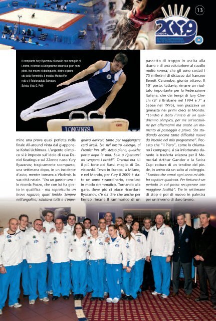 MONDO AZZURRO - Federazione Ginnastica d'Italia