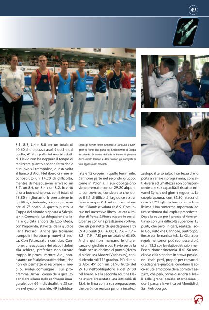 MONDO AZZURRO - Federazione Ginnastica d'Italia