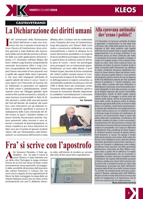 Scarica il PDF - Giornale Kleos