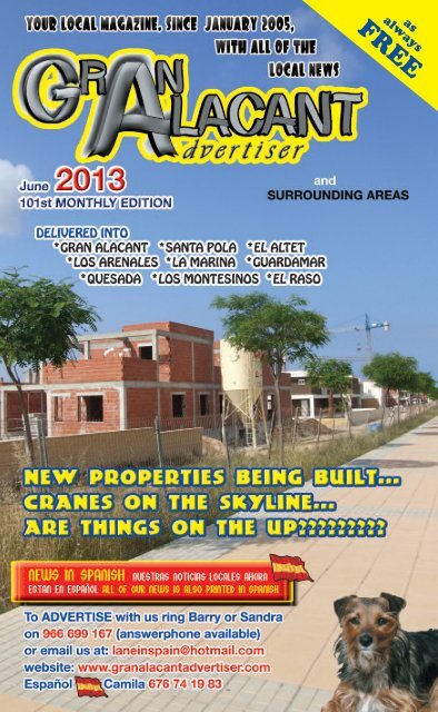 Master magazine - Gran Alacant Advertiser