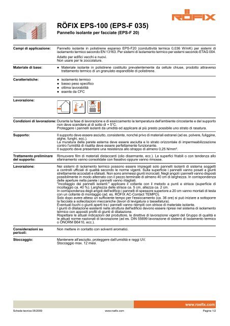 RÖFIX EPS-100 (EPS-F 035)