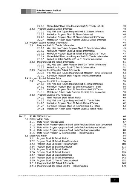 buku pedoman institut teknologi telkom tahun ... - Poltekkes Medan