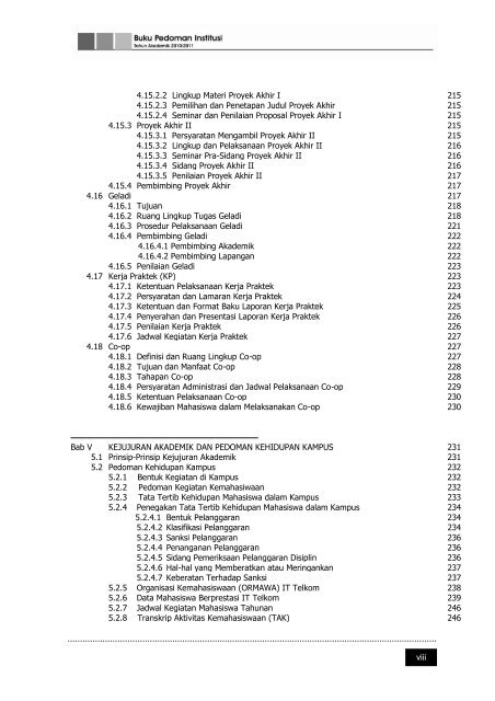 buku pedoman institut teknologi telkom tahun ... - Poltekkes Medan