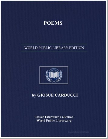 by GIOSUE CARDUCCI - World eBook Library