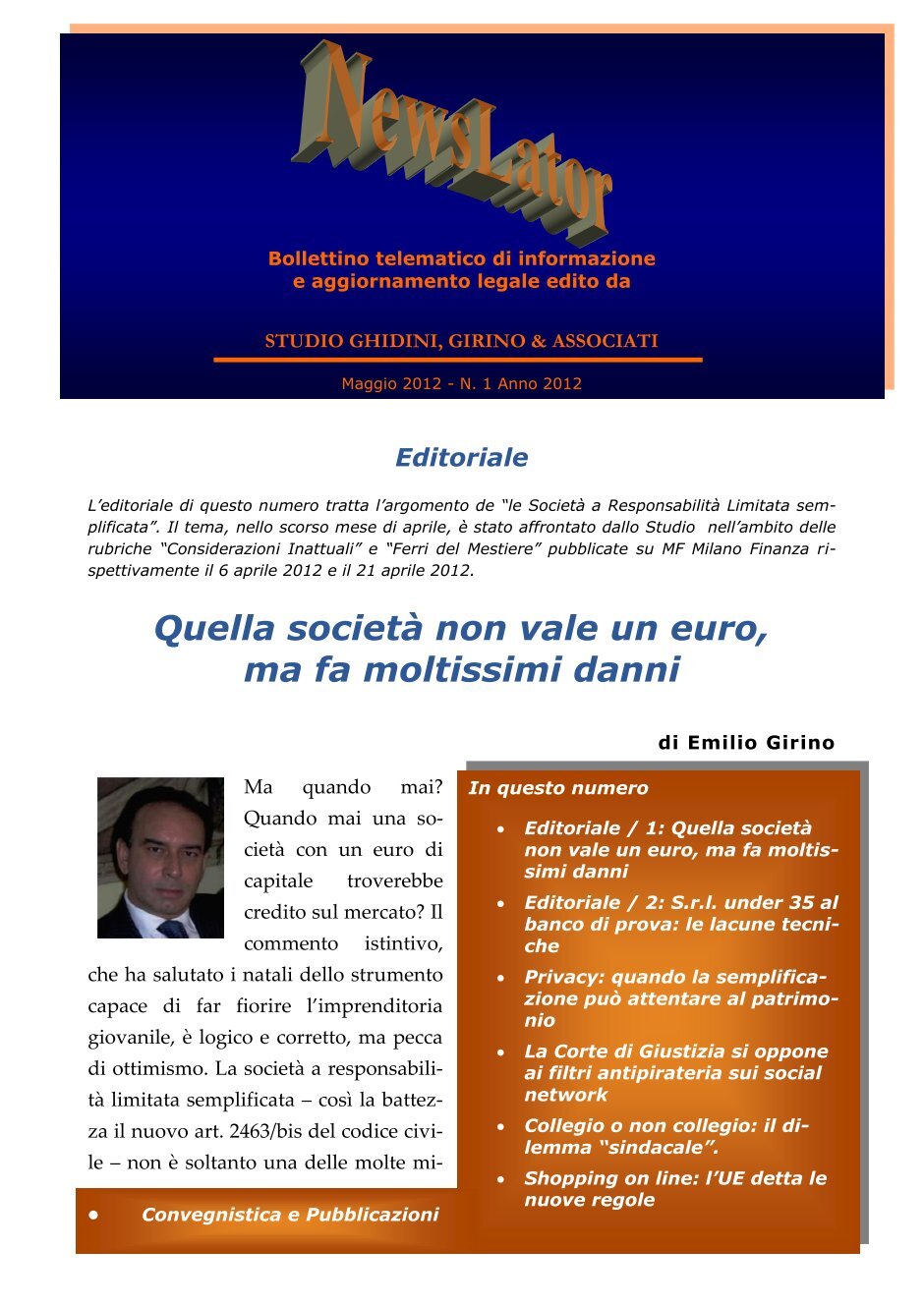 4 Free Magazines From Ghidini Associati It