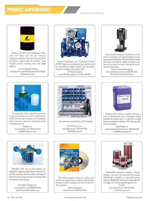 Machinery Lubrication May June 2011 - Welcome to ECN Digital ...