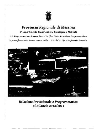 Relazione Previsionale e Programmatica al bilancio 2012-2014