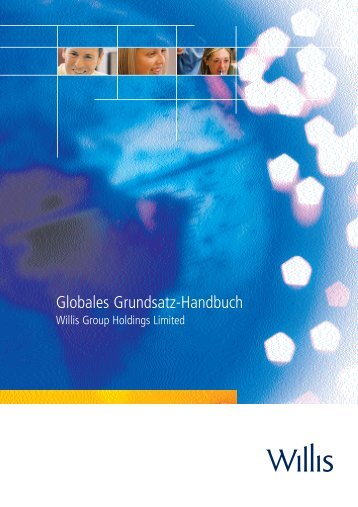 1365 global policy manual - German .qxd - Willis