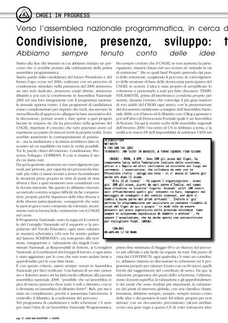 Rivista mensile n. 3 - Settembre 2009 Poste Italiane Sped ... - Niscemi