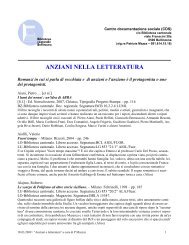 Gli anziani nella letteratura