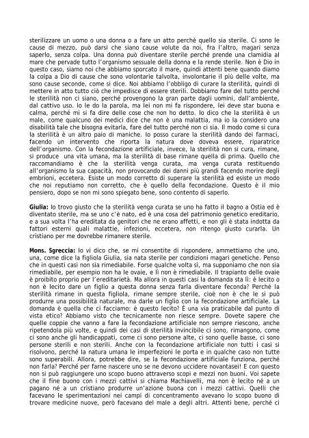 Relazione Bioetica.pdf - Liceo Ginnasio Statale Orazio di Roma