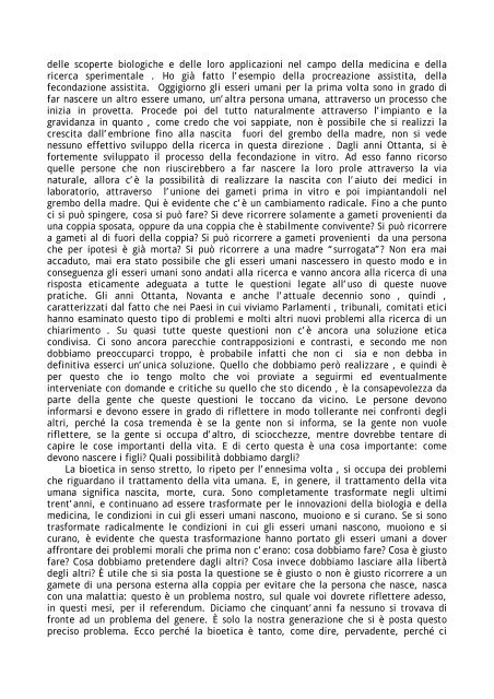 Relazione Bioetica.pdf - Liceo Ginnasio Statale Orazio di Roma