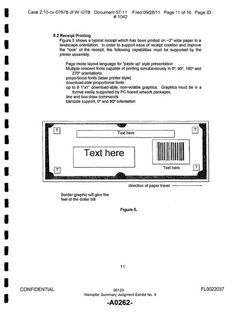 Joint Appendix One