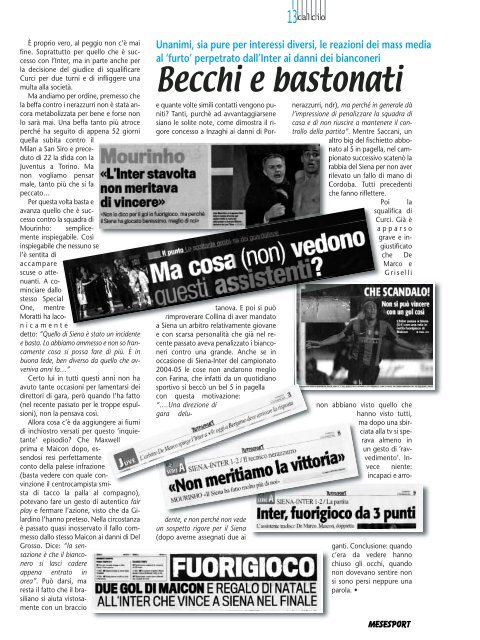 scarica il pdf - Mese Sport