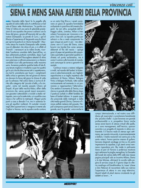 scarica il pdf - Mese Sport