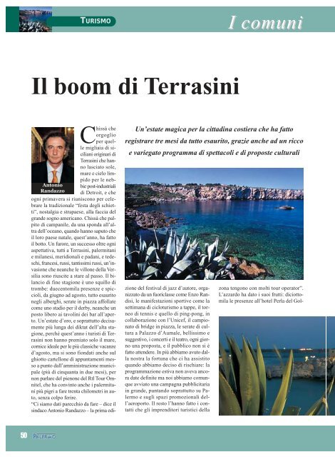 Il boom di Terrasini - Provincia di Palermo