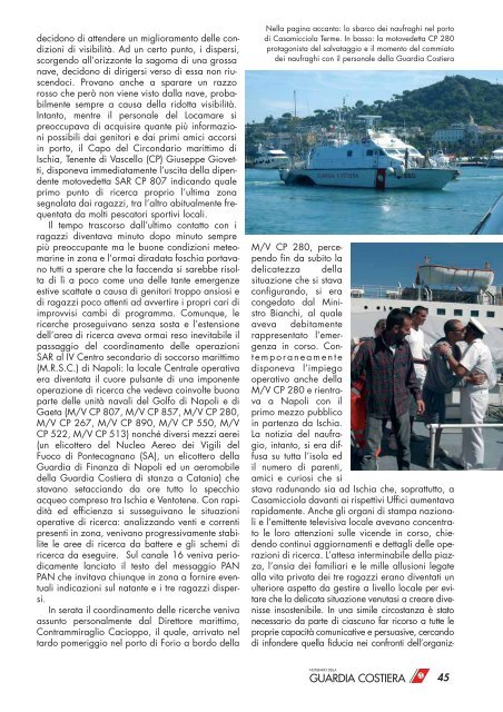 editoriale - Guardia Costiera