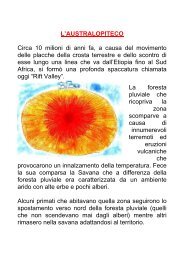 classe terza - L'AUSTRALOPITECO - icvillanterio.gov.it