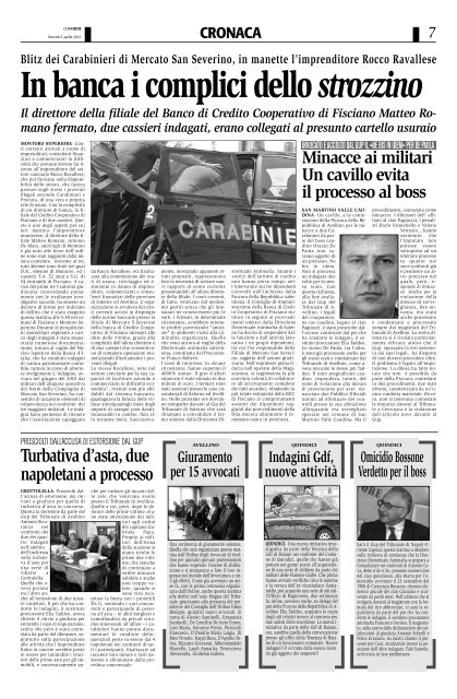 Edizione del 05/04/2013 - Corriere