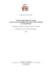 La pesca nella laguna di Venezia - Istituto Veneto di Scienze ...