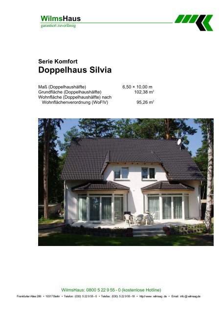Doppelhaus Silvia Wilms Ag