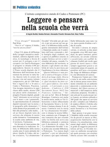 Gennaio 2013_Tuttoscuola - Istituto Comprensivo Statale di Cadeo ...