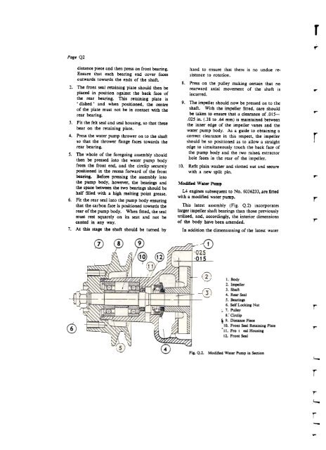 Perkins L4 Workshop Manual - L-36 Fleet