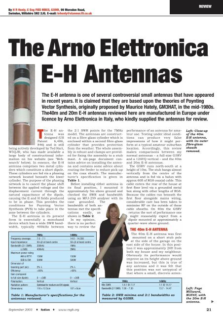 E-H Antennas