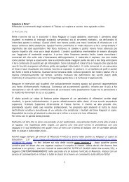 pdf con i commenti degli studenti - Education 2.0