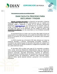 DIAN FACILITA PROCESO PARA DECLARAR Y PAGAR