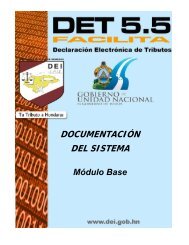 Módulo Base DET Facilita - Dirección Ejecutiva de Ingresos