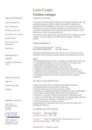 Facilities manager CV template - Dayjob