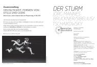 DER STURM - Bayerische Staatsoper