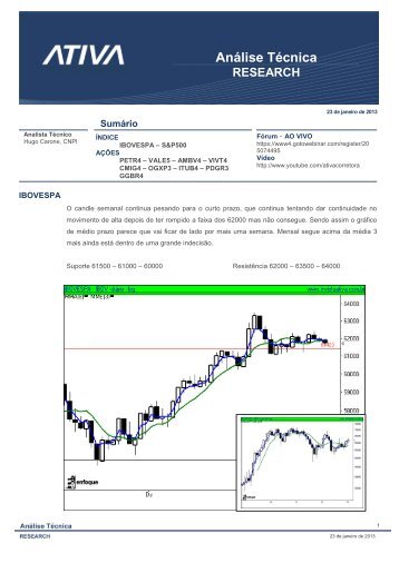 08 de novembro de 2006 - Ativa Corretora